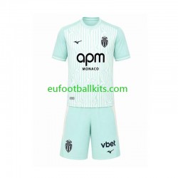 AS Monaco Third Football Shirts 2026-2027 Kids LS
