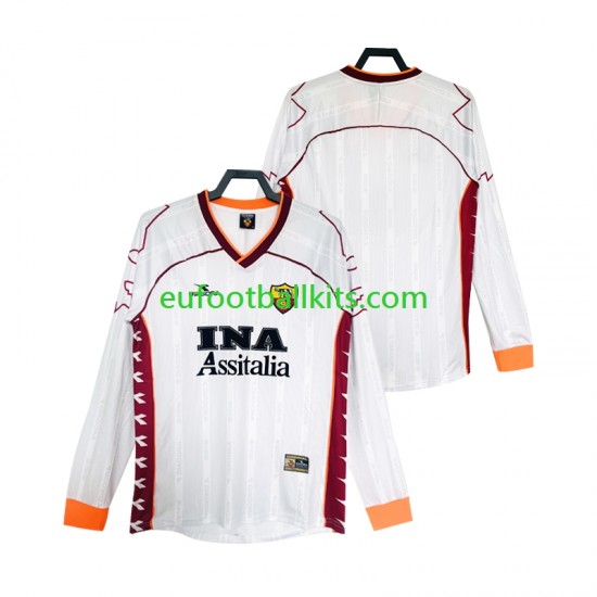 AS Roma Retro Away Football Shirts 1999 2000 Men SS
