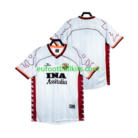 AS Roma Retro Away Football Shirts 1999 2000 Men LS
