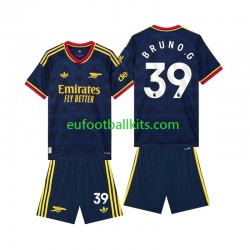 Arsenal Bruno Guimaraes 39 Away Football Shirts 2026-2027 Kids LS