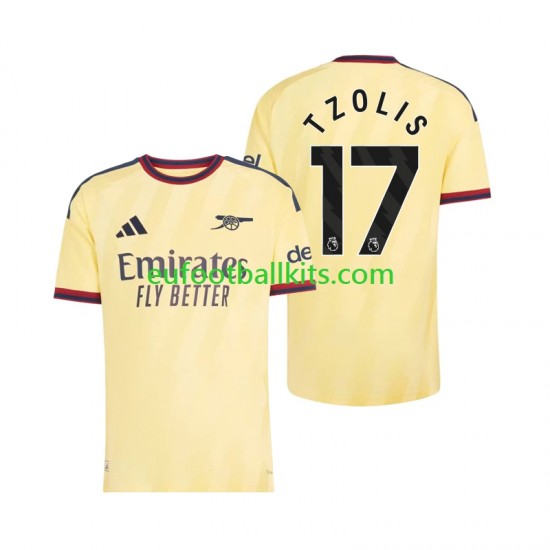 Arsenal Christos Tzolis 17 Third Football Shirts 2026-2027 Men LS