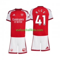 Arsenal Declan Rice 41 Home Football Shirts 2026-2027 Kids LS