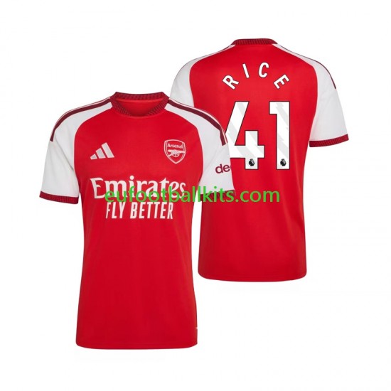 Arsenal Declan Rice 41 Home Football Shirts 2026-2027 Men LS