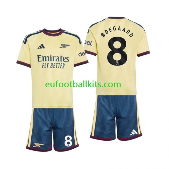 Arsenal Martin Odegaard 8 Third Football Shirts 2026-2027 Kids LS
