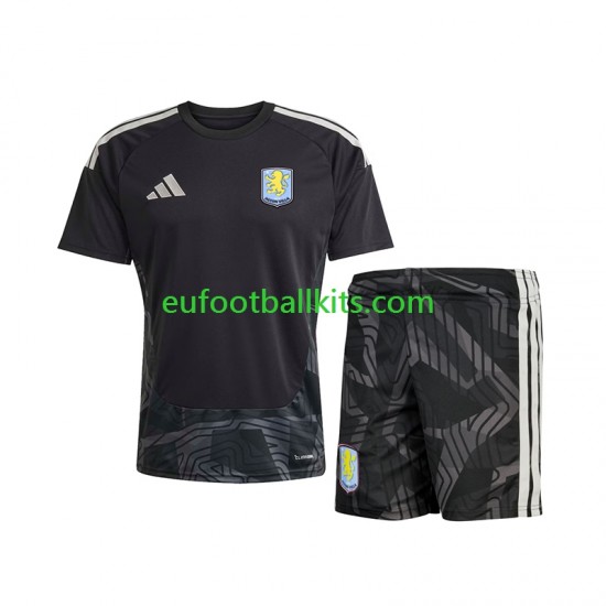 Aston Villa Goalkeeper Away Football Shirts 2026-2027 Kids LS