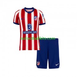 Atletico Madrid Home Football Shirts 2026-2027 Kids LS