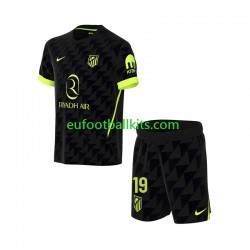Atletico Madrid Julian Alvarez 19 Away Football Shirts 2026-2027 Kids LS