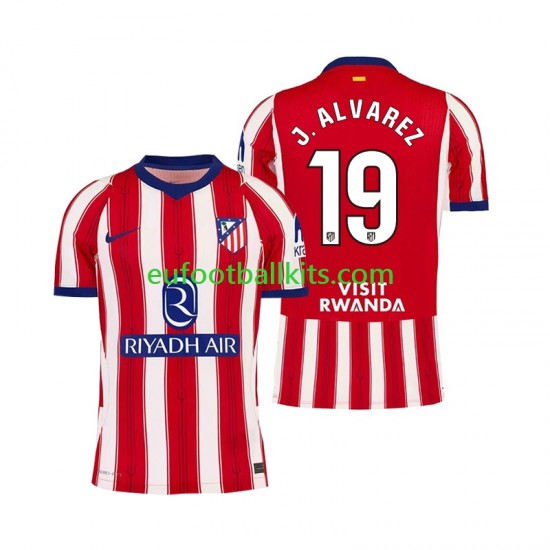 Atletico Madrid Julian Alvarez 19 Home Football Shirts 2026-2027 Men LS