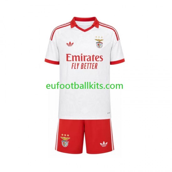 Benfica Away Football Shirts 2026-2027 Kids LS