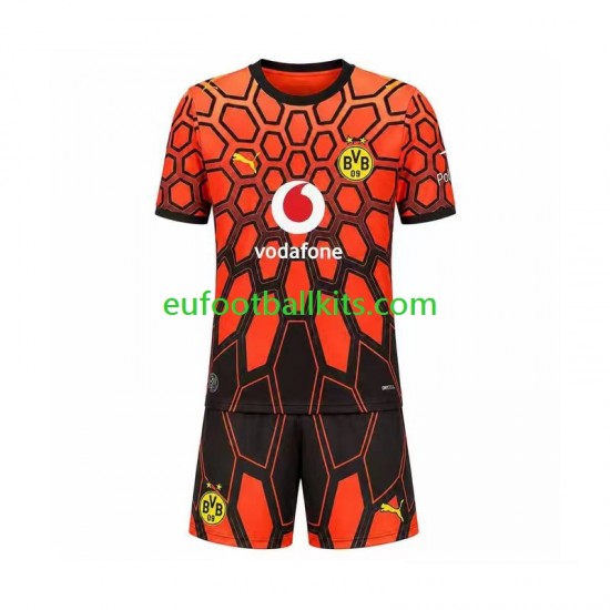 Borussia Dortmund Goalkeeper Home Football Shirts 2026-2027 Kids LS