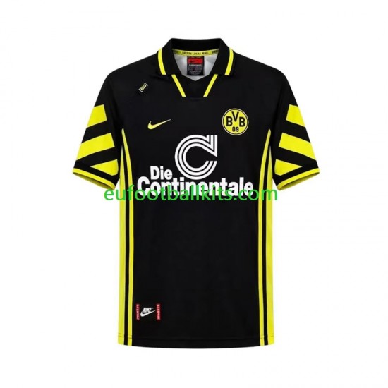 Borussia Dortmund Retro Away Football Shirts 1996 Men LS