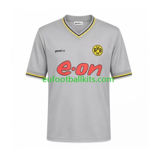 Borussia Dortmund Retro Away Football Shirts 2002 Men LS
