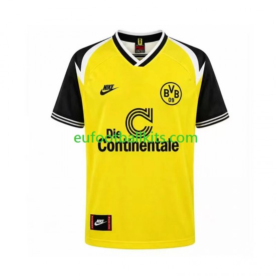 Borussia Dortmund Retro Home Football Shirts 1995 Men LS