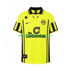 Borussia Dortmund Retro Home Football Shirts 1996 Men LS