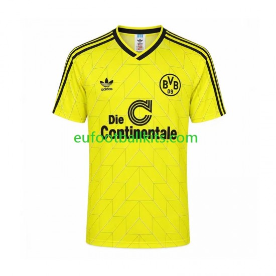 Borussia Dortmund Retro Home Football Shirts 1998 Men LS