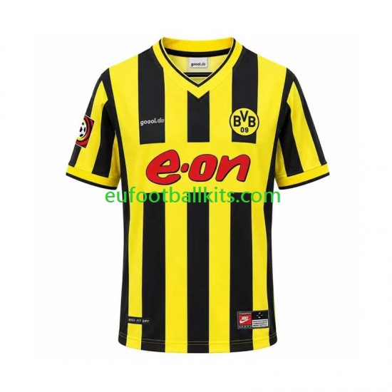 Borussia Dortmund Retro Home Football Shirts 2000 Men LS