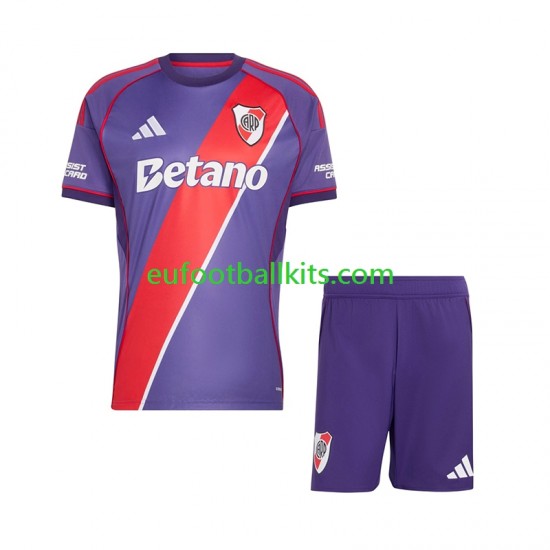 CA River Plate Third Football Shirts 2026-2027 Kids LS