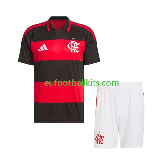 CR Flamengo Home Football Shirts 2026-2027 Kids LS