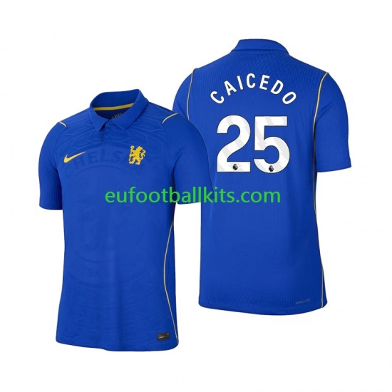 Chelsea Moises Caicedo 25 Home Football Shirts 2026-2027 Men LS
