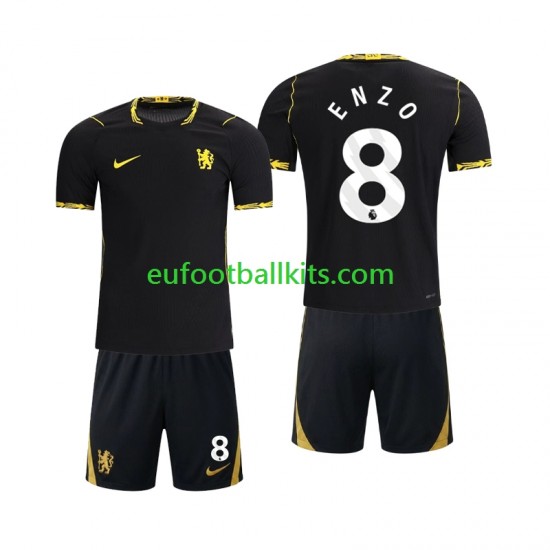 Chlesea Enzo Fernandez 8 Away Football Shirts 2026-2027 Kids LS