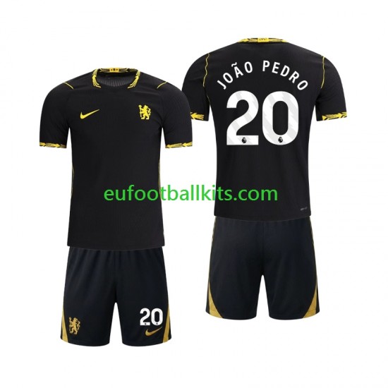 Chlesea Joao Pedro 20 Away Football Shirts 2026-2027 Kids LS