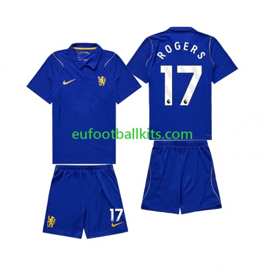 Chlesea Morgan Rogers 17 Home Football Shirts 2026-2027 Kids LS