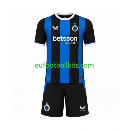 Club Brugge Home Football Shirts 2026-2027 Kids LS