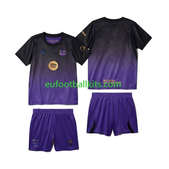 FC Barcelona Away Football Shirts 2026-2027 Kids LS