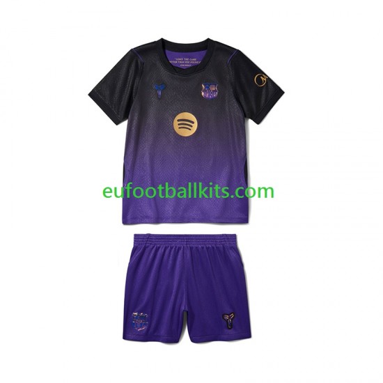 FC Barcelona Away Football Shirts 2026-2027 Kids LS