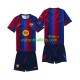 FC Barcelona Home Football Shirts 2026-2027 Kids LS