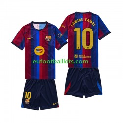 FC Barcelona Lamine Yamal 10 Home Football Shirts 2026-2027 Kids LS