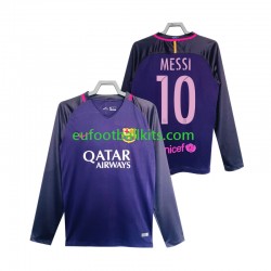 FC Barcelona Lionel Messi 10 Retro Away Football Shirts 2016 2017 Men SS