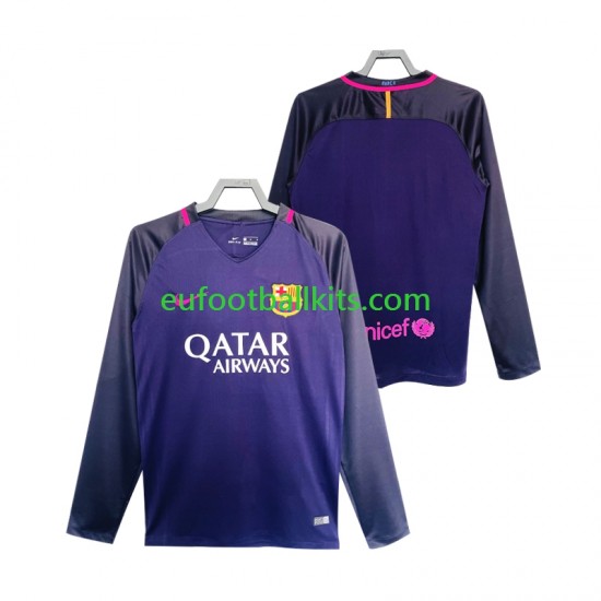 FC Barcelona Retro Away Football Shirts 2016 2017 Men SS