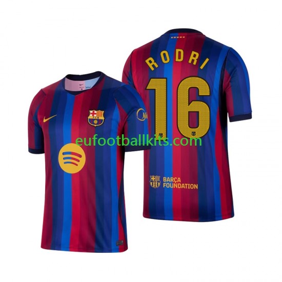 FC Barcelona Rodri 16 Home Football Shirts 2026-2027 Men LS