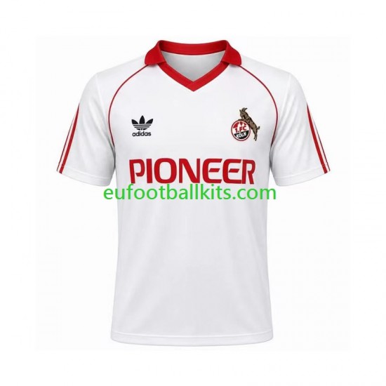 FC Koln Retro Home Football Shirts 1980 1981 Men LS