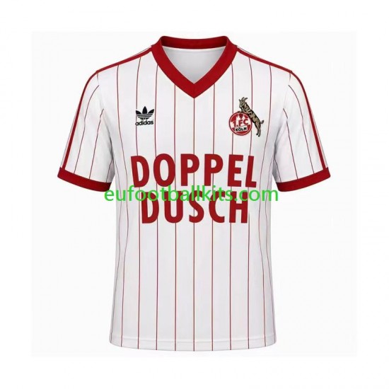 FC Koln Retro Home Football Shirts 1982 1983 Men LS