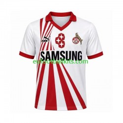 FC Koln Retro Home Football Shirts 1990 1991 Men LS