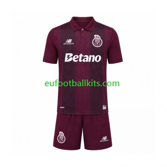 FC Porto Away Football Shirts 2026-2027 Kids LS
