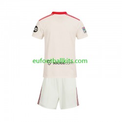 FC Sevilla Retro Home Football Shirts 2025-2026 Kids LS