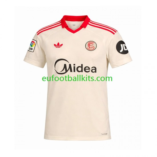 FC Sevilla Retro Home Football Shirts 2025-2026 Men LS