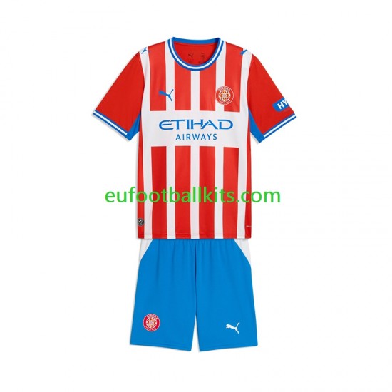 Girona Home Football Shirts 2026-2027 Kids LS
