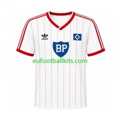 Hamburger SV Retro Home Football Shirts 1984 Men LS