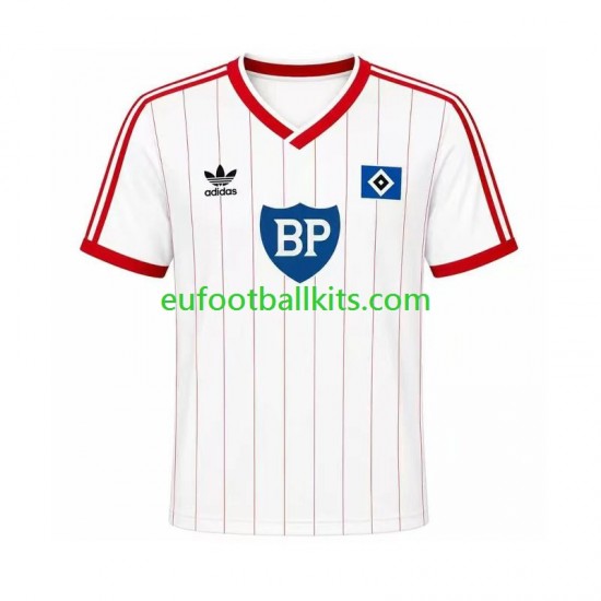 Hamburger SV Retro Home Football Shirts 1984 Men LS