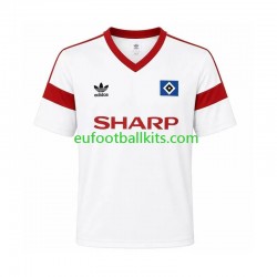 Hamburger SV Retro Home Football Shirts 1988 Men LS