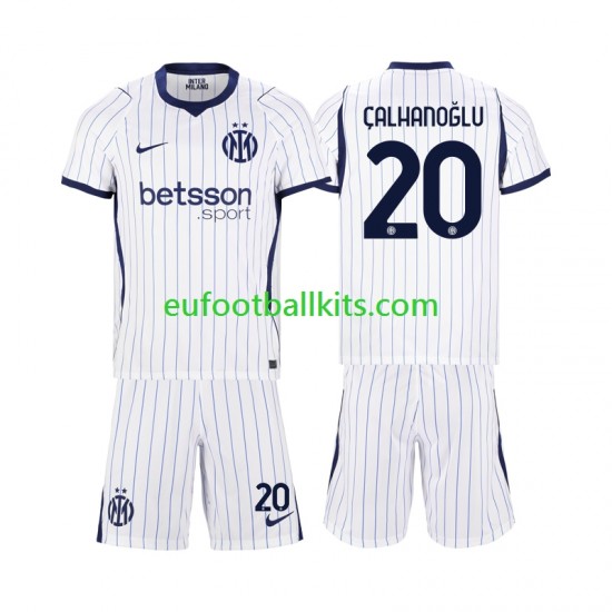 Inter Milan Hakan Calhanoglu 20 Away Football Shirts 2026-2027 Kids LS
