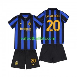 Inter Milan Hakan Calhanoglu 20 Home Football Shirts 2026-2027 Kids LS