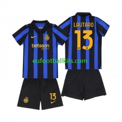 Inter Milan Lautaro Martinez 13 Home Football Shirts 2026-2027 Kids LS