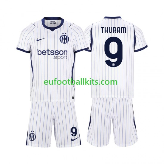 Inter Milan Marcus Thuram 9 Away Football Shirts 2026-2027 Kids LS