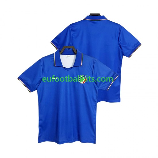 Italy Retro Home Football Shirts 1990 Men LS