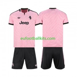 Juventus Away Football Shirts 2026-2027 Kids LS